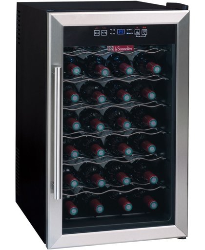 La Sommelière LS28 - Wijnklimaatkast - Monotemperatuur, 28 flessen, 6 legplanken, Energieklasse C