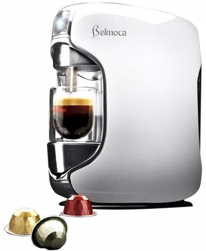 Belmoca Belina Vrijstaand Volledig automatisch Espressomachine 1l 25kopjes Wit