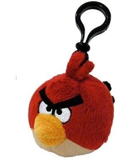 Angry Birds Pluche Backpack Clip - Red Bird