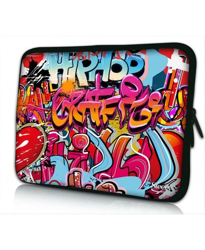 Laptop sleeve 11.6 inch hiphop graffiti - Sleevy