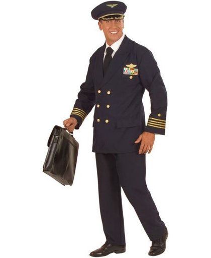 Pilotenkostuum voor mannen - Verkleedkleding - Medium