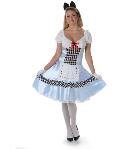 Sexy Alice in Wonderland Kostuum Dames - Maat S