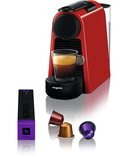 Nespresso Magimix Essenza Mini M115 koffiemachine - Ruby Red
