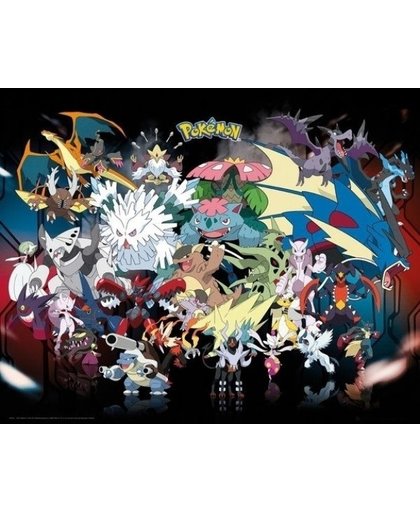 Pokemon Mini Poster - Mega