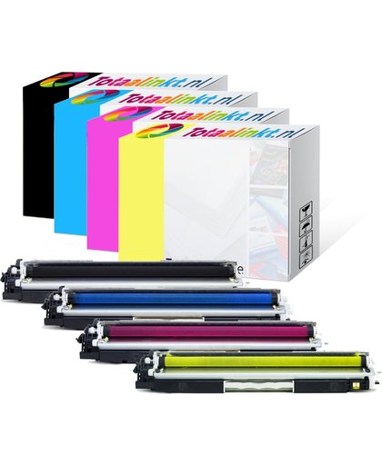 Toner voor HP Color Laserjet Pro CP1025 | Multipack 4x | huismerk