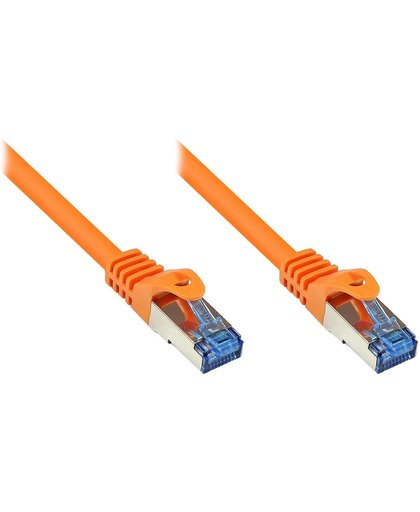 Alcasa Cat6a 20m 20m Cat6a S/FTP (S-STP) Oranje netwerkkabel