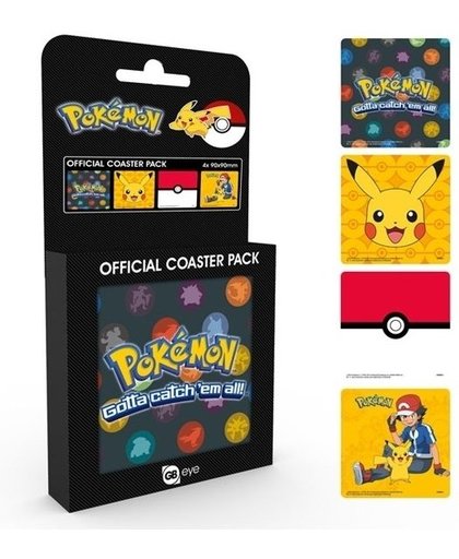 Pokemon Official Coaster Pack - Mix