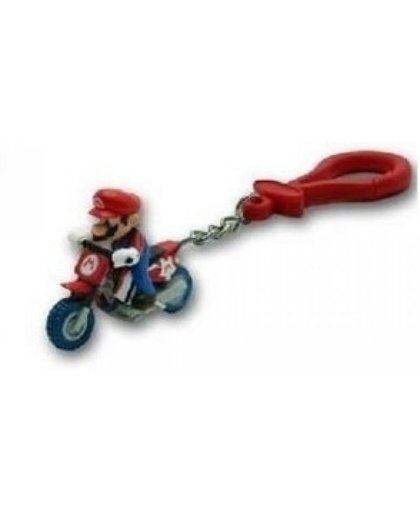 Mario Kart Wii Keychain - Mario (Bike)