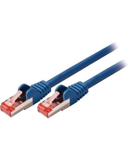 Valueline VLCP85221L05 0.5m Cat6 S/FTP (S-STP) Blauw netwerkkabel