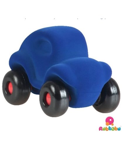 Rubbabu Auto Blauw Met Zwart