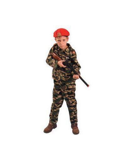 Leger Action Force Camouflage - Kostuum - Maat 128