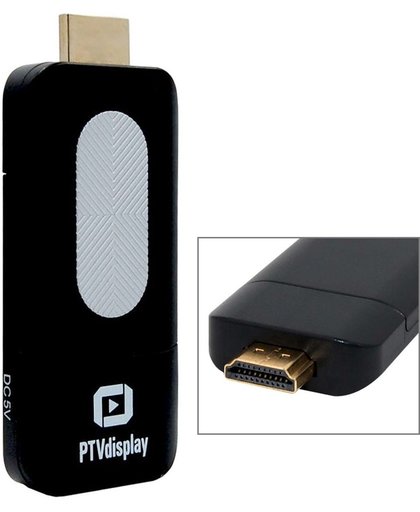 PTVdisplay AnyCast-DA02 draadloze WiFi TV Stick Miracast Airplay DLNA Mirror van scherm naar TV HDMI Dongle voor iPhone Samsung Android