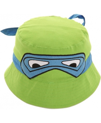 Ninja Turtle hoedje van katoen voor kinderen  Groen/rood