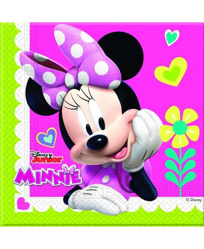 Minnie Mouse Servetten Happy 20 stuks