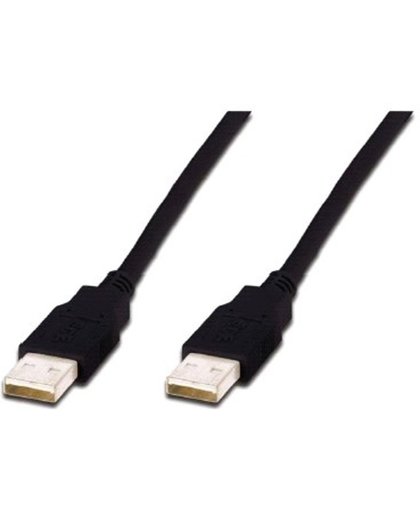 ASSMANN Electronic 5m USB 2.0 A/A 5m USB A USB A Mannelijk Mannelijk Zwart USB-kabel