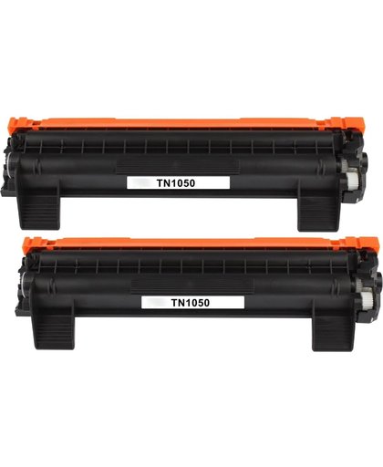 2 Pack Compatible Toner TN-1050 voor Brother DCP-1510, Brother DCP-1512