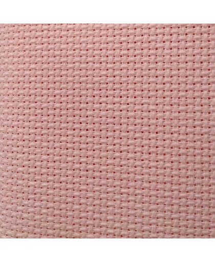 64 x 64 cm Licht Roze Aida Borduurstof 14 Count - 5,4 kruisjes per cm borduurstramien Touch of Pink
