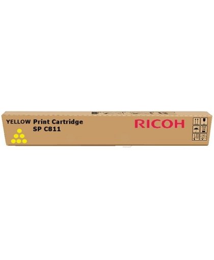 Ricoh SPC811 Yellow Toner 15k Lasertoner 15000pagina's Geel
