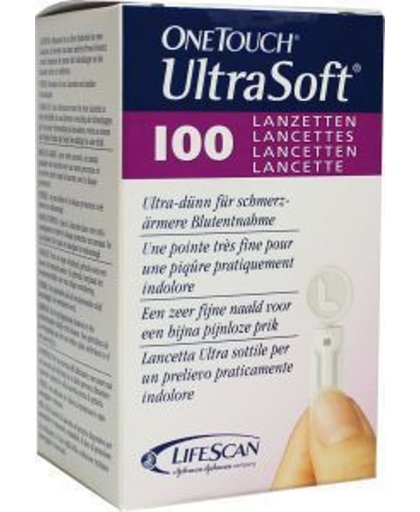 One Touch Ultrasoft Lanchet 100st