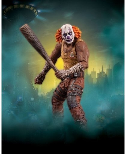 Batman Arkham City Clown Thug with Bat Action Figure