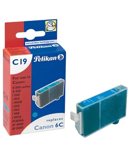 Pelikan Inktcartridge Canon S800 blauw