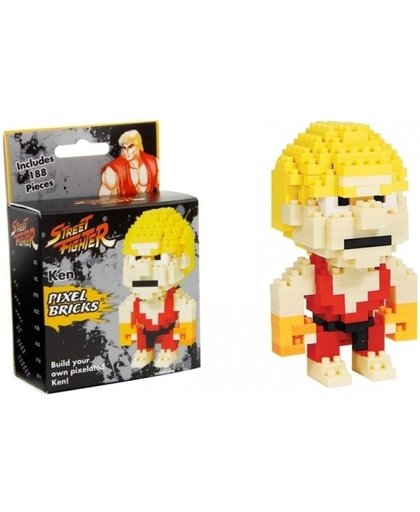 Street Fighter Pixel Bricks - Ken