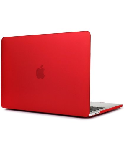 Macbook Case voor New Macbook PRO 13 inch met Touch Bar 2016/2017 - Laptop Cover - Matte Rood