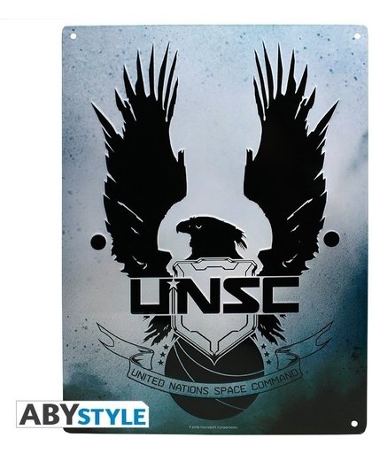 Halo Metal Plate - UNSC