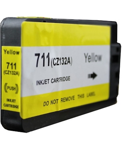 inkt cartridge voor HP 711 geel T120 T520