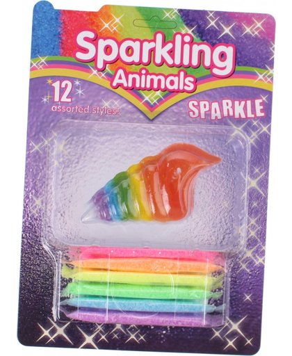 Johntoy Sparkling Animal Schelp 7-delig