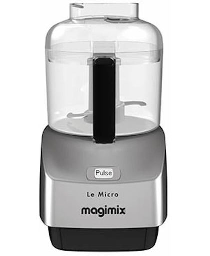 Magimix Le Micro Mini Foodprocessor - Hakmolen - Mat Chroom