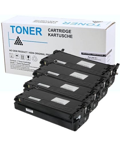 Set 4X  Toner voor Dell 3130Cn|Toners-en-inkt