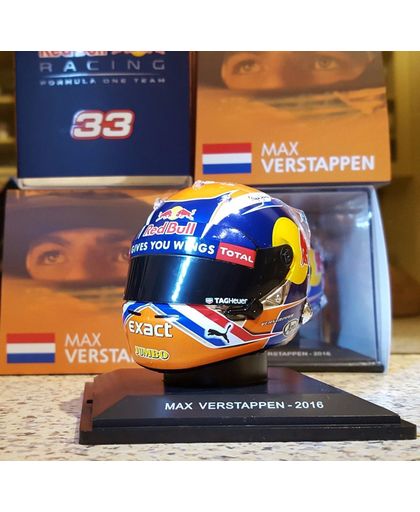 Max Verstappen 1/5 scale Helmet Spa 2016 - Spark - Red Bull F1 Limited 1000 Pieces