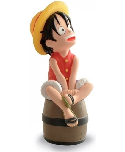 One Piece Moneybox - Luffy on a Barrel