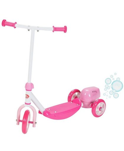 Bellenblaas Step scooter roos Bubble Scooter