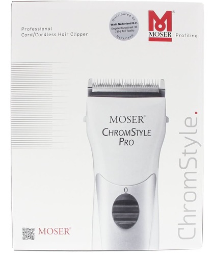 Moser ChromStyle Pro Lithium Tondeuse Wit/Chroom