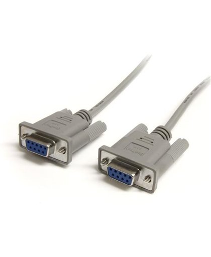 StarTech.com 1,8m seriële DB9 straight through kabel F/F seriële kabel