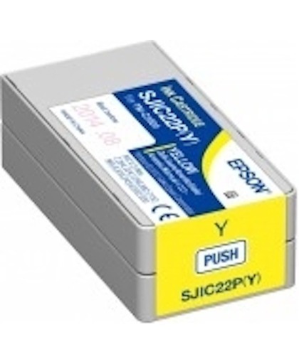 Epson SJIC22P(Y) inktcartridge Geel