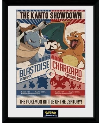 Pokemon Collector Print - Red vs Blue