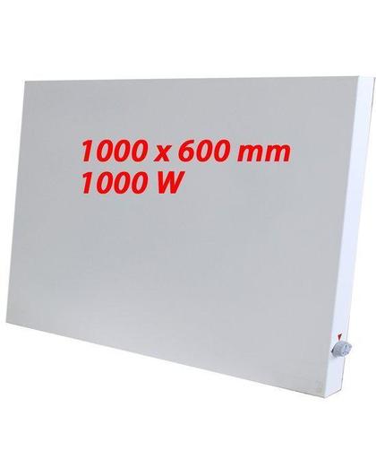 TecTake 400634 - Infrarood verwarmingspaneel met thermostaat - 1000x600mm - 1000W