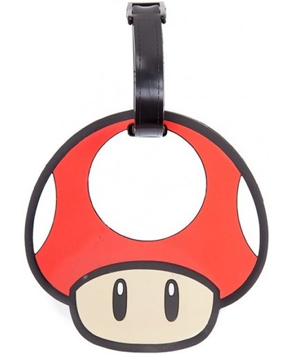 Nintendo - Mushroom Rubber Luggage Tag