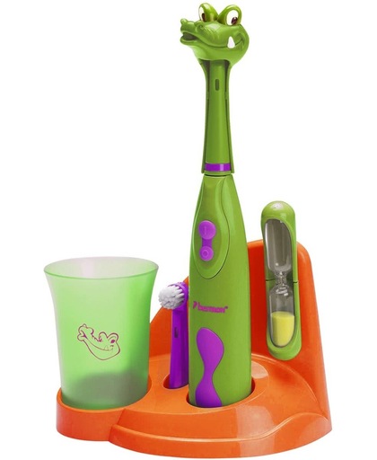 Bestron DSA3500A Kind Roterende tandenborstel Groen, Oranje, Paars elektrische tandenborstel