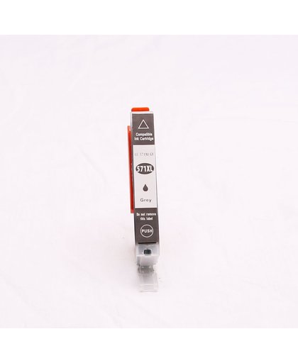 Toners-kopen.nl Canon CLI-571XL 0335C001 grijs  alternatief - compatible inkt cartridge voor Canon CLI571XL grijs