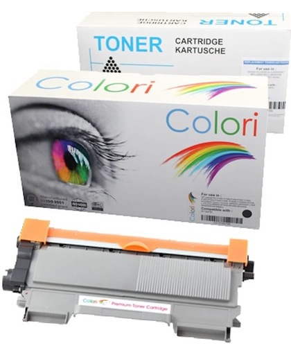 Merkloos   Inktcartridge / Alternatief voor de Toner voor Brother Tn2220 Tn2010 Hl2130 Hl2135 Dcp7055