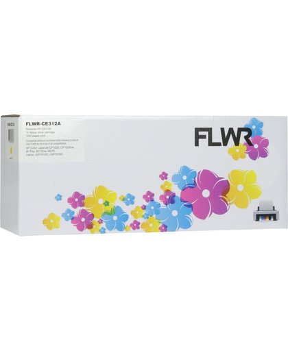 FLWR - Toner / 126A / Geel -  geschikt voor HP