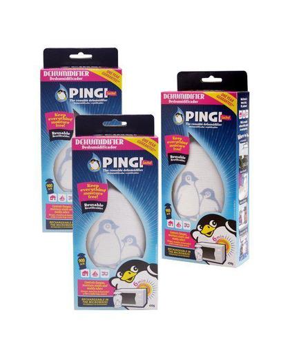 Pingi XL 450 Gram luchtontvochtiger [3-pak]