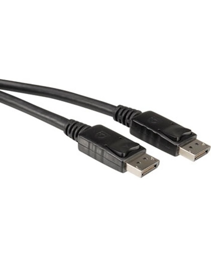 Value 11.04.5609 10m DisplayPort DisplayPort Zwart DisplayPort kabel