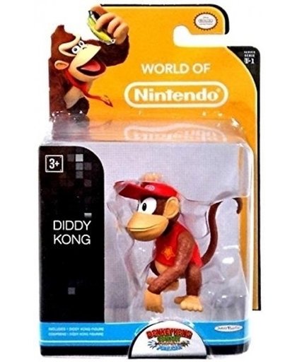 World of Nintendo Mini Figure - Diddy Kong