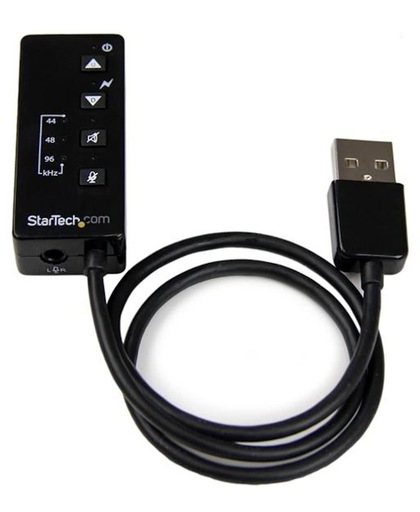 StarTech.com USB-stereoaudioadapter externe geluidskaart met SPDIF digitale audio en ingebouwd microfoon