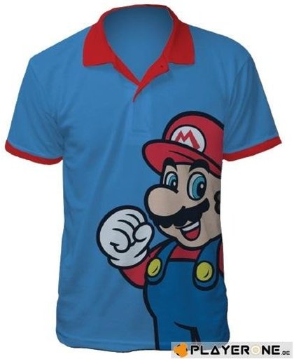 Merchandising NINTENDO - POLO - Blue Red Mario (S)